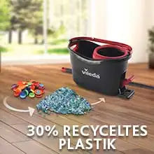 Ileda Ultramax Turbo 2-in-1 Bodenwischer - 75–130 cm Mikrofaserbezug