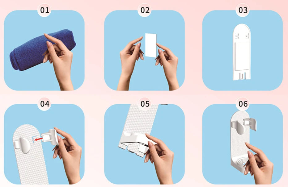 NONEM Einstellbare Zahnbürstenhalter - Kapazität 1, Größe 18–35mm