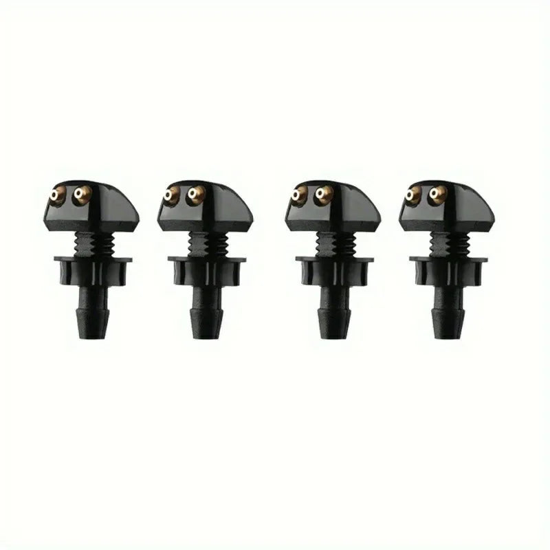 Car Windshield Wiper Washer Spray Nozzle Fits Most Car Models Car Adjustable Dual Holes Windshield Washer Nozzle Wiper