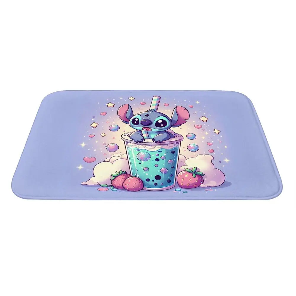 Custom Cartoon Stitch Floor Door Kitchen Bathroom Mat Anti-Slip Outdoor Doormat Bedroom Balcony Entrance Rug Carpet Footpad
