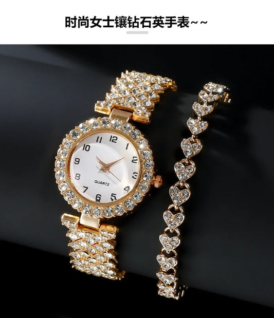 Trendiger Digitaler Rhinestone-Damen-Schmuck, Stilvoller Quartz-Armband, Elegante Damen-Uhr, Heißer Verkauf-Design