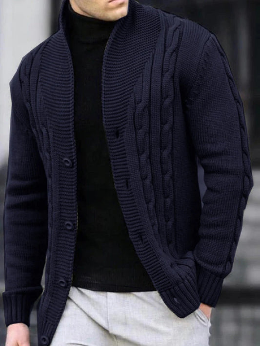 YIGUDARCN Cardigan V-Ausschnitt - Gr. M, Material Mischgewebe