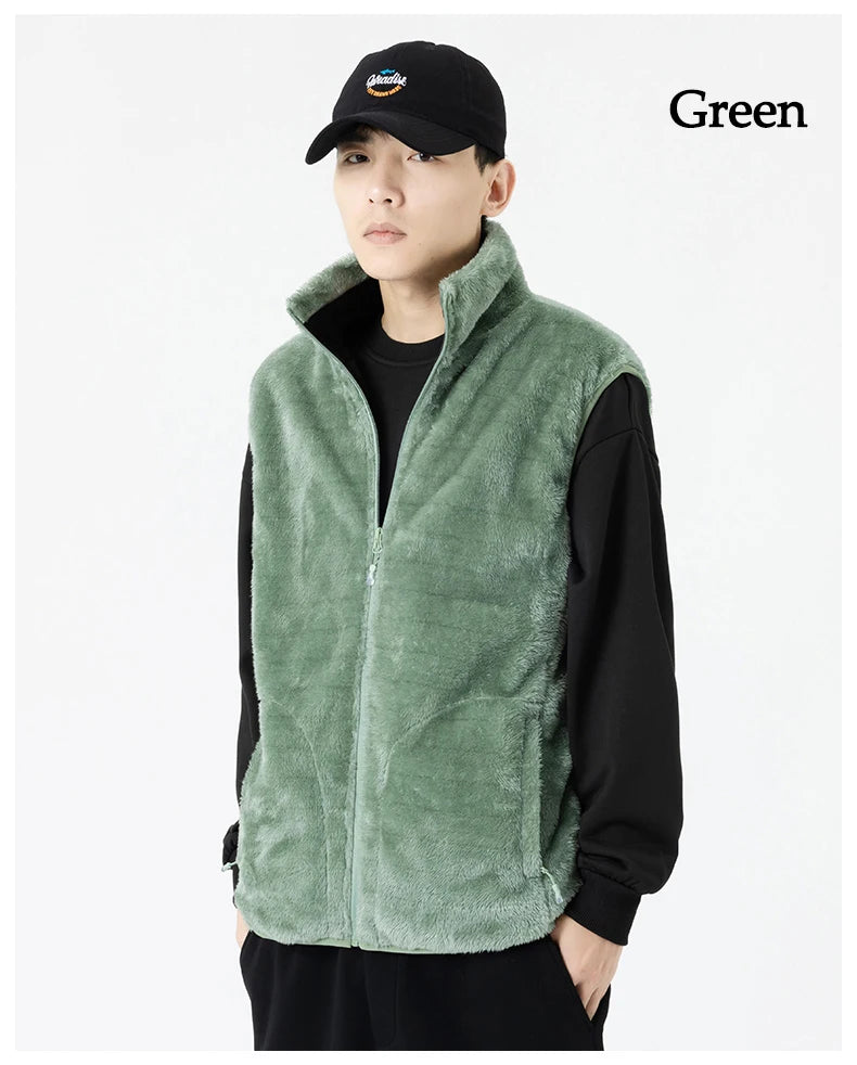 Ippolich 9-Zonen Smart-Heizjacke - Korallenfleece USB M-XL