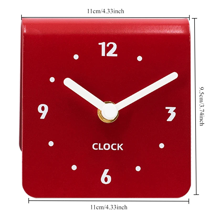 Cream Desktop Living Room Home Clock Modern Creative Desktop Clock Silent Ornament