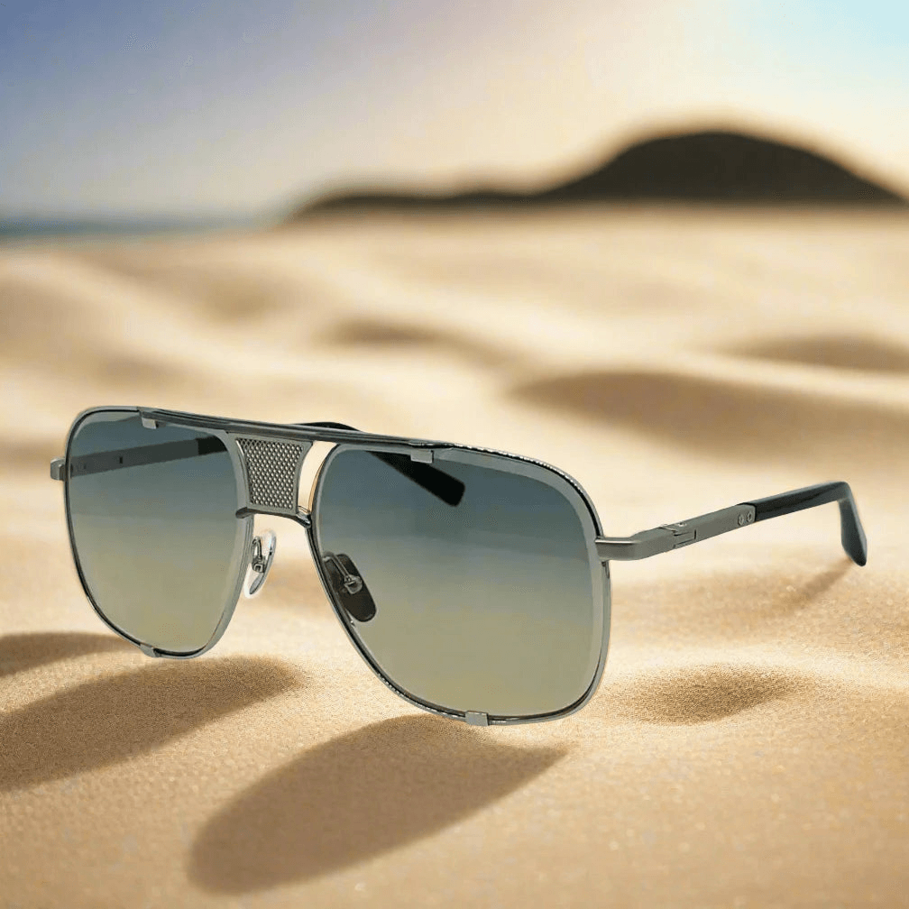 Mach five high quality titanium fashionable sunglasses