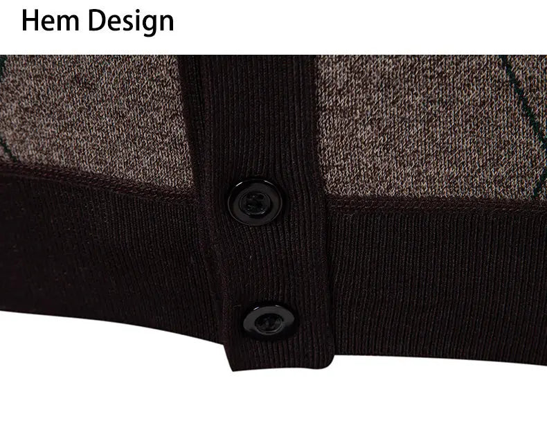 CN Strick Weste Slim Fit - Größe M Polyester Knopfverschluss