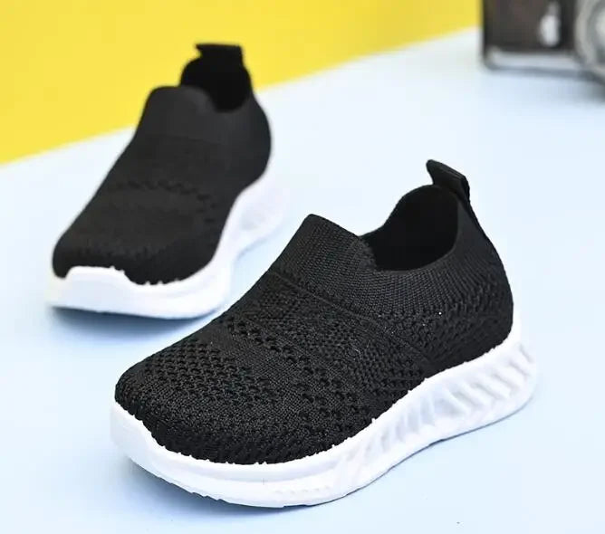 Kinder Sneaker 2025 - Toddler Schuhe Jungen Mädchen - Weiches Innenfutter Rutschfest Gummi Außensohlen - Baby Atmungsaktive Sportsschuhe