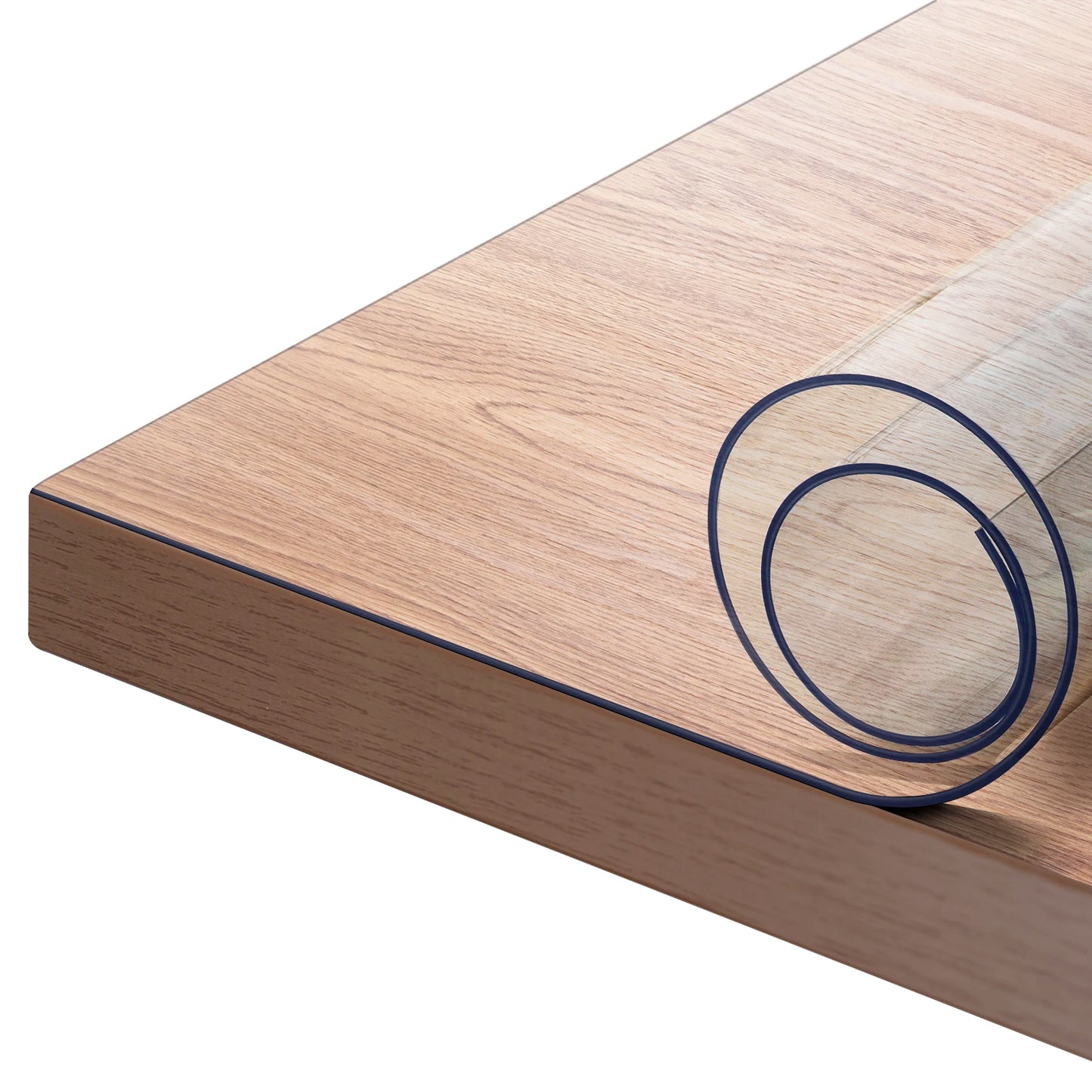 2mm Rechteckiger Tischfilm Kristallklar PVC Transparent