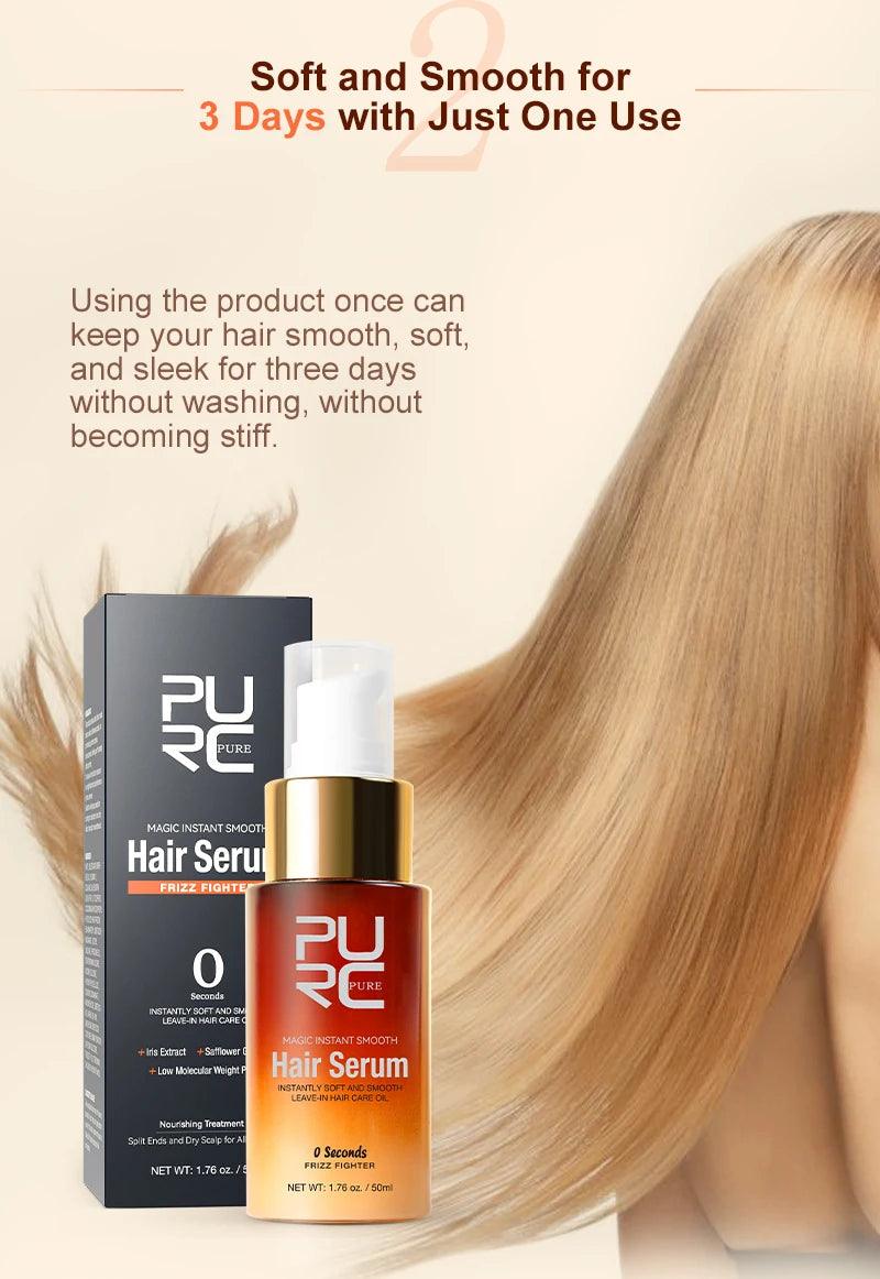 PURC magic smoothing serum repair damaged hair