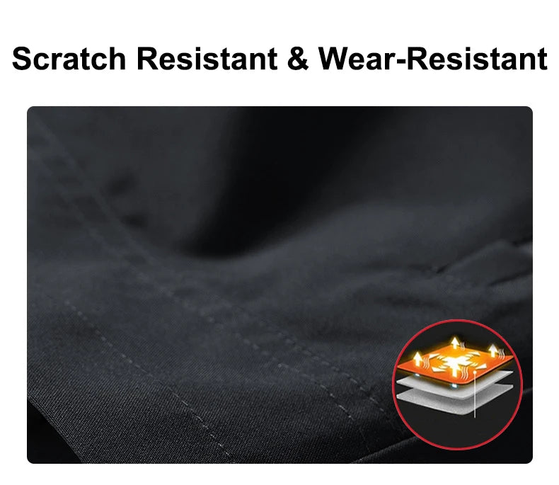 CHRLCK Jacke Wasserdicht - Gewicht 500g, Größe Passgenau