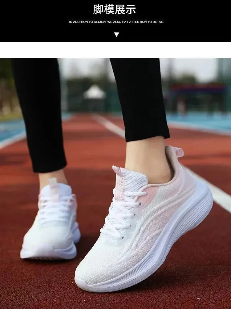 Laufschuhe 2025: Womens Running Shoes Breathable Sport Tennis Sneakers - Athletic Outdoor Gym Training Jogging Walking Shoes Ladies Collection