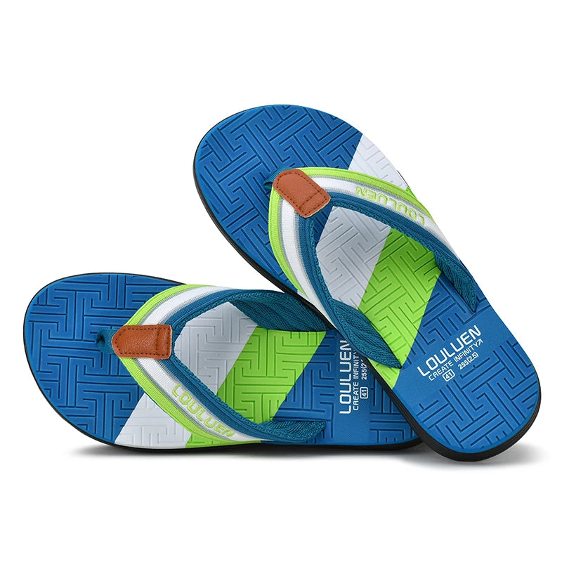Hohe Qualität Marke Männer Flip Flops Sommer Strand Flip Flops Männer Mode Atmungsaktiv Casual Strand Männer Hausschuhe Sommer Outdoor
