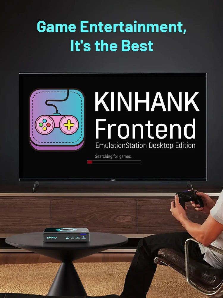 Kinhank K9PRO Android TV 12.0 8K@60FPS - WiFi6 HDR10+