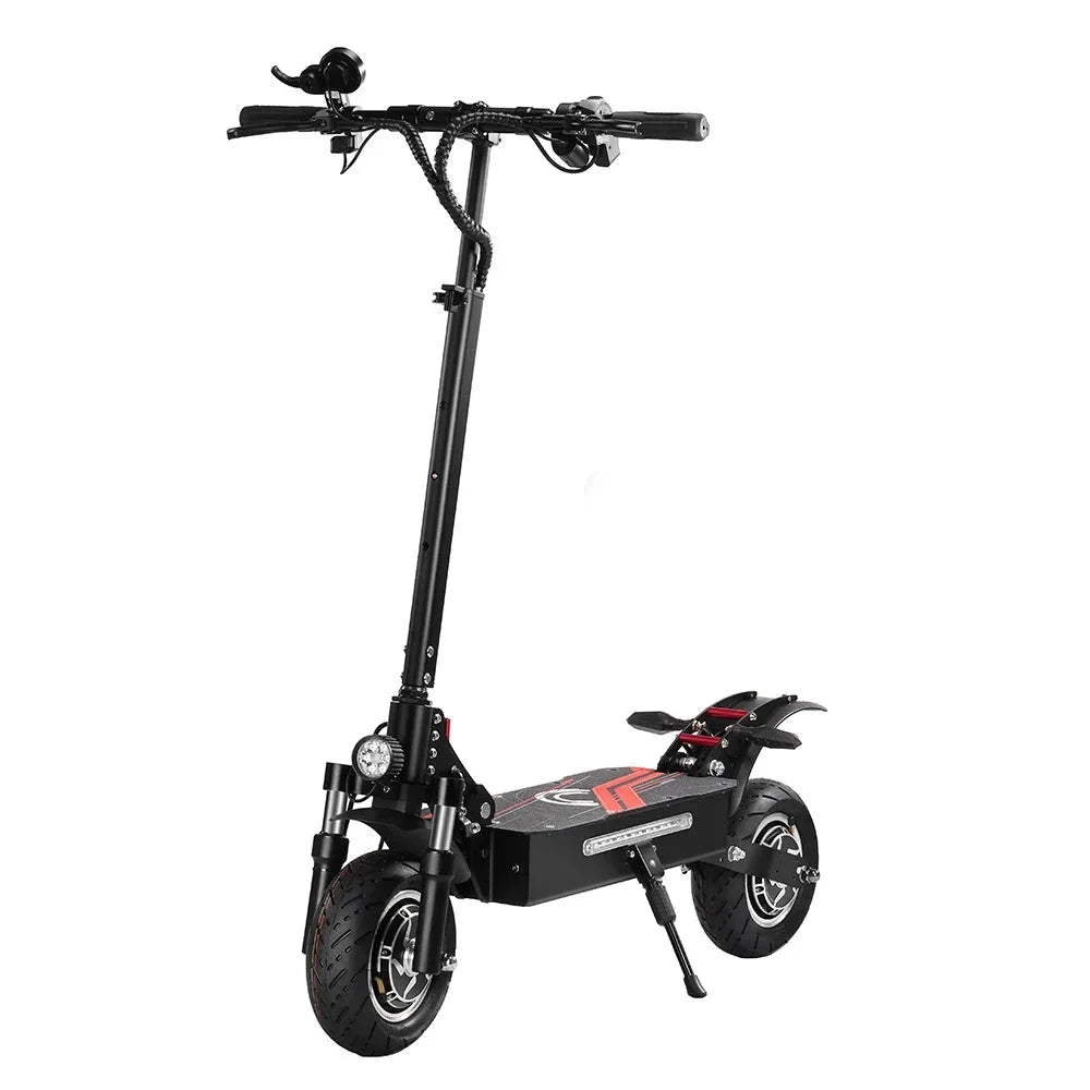 BOYUEDA Q7 PRO Erwachsenen-E-Scooter 1600W*2 Doppelmotor Faltbarer City-E-Scooter 52V19AH 10-Zoll-Reifen Offroad-Elektroroller by Golden Bridge Store