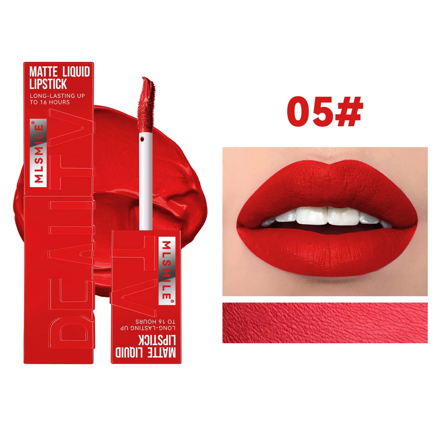 Pudaier Lipgloss Wasserdicht Langanhaltend - 6 Farben 6ml
