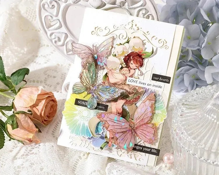 5Style Schmetterling PET 3D - 20 Teile stromlos 3cm