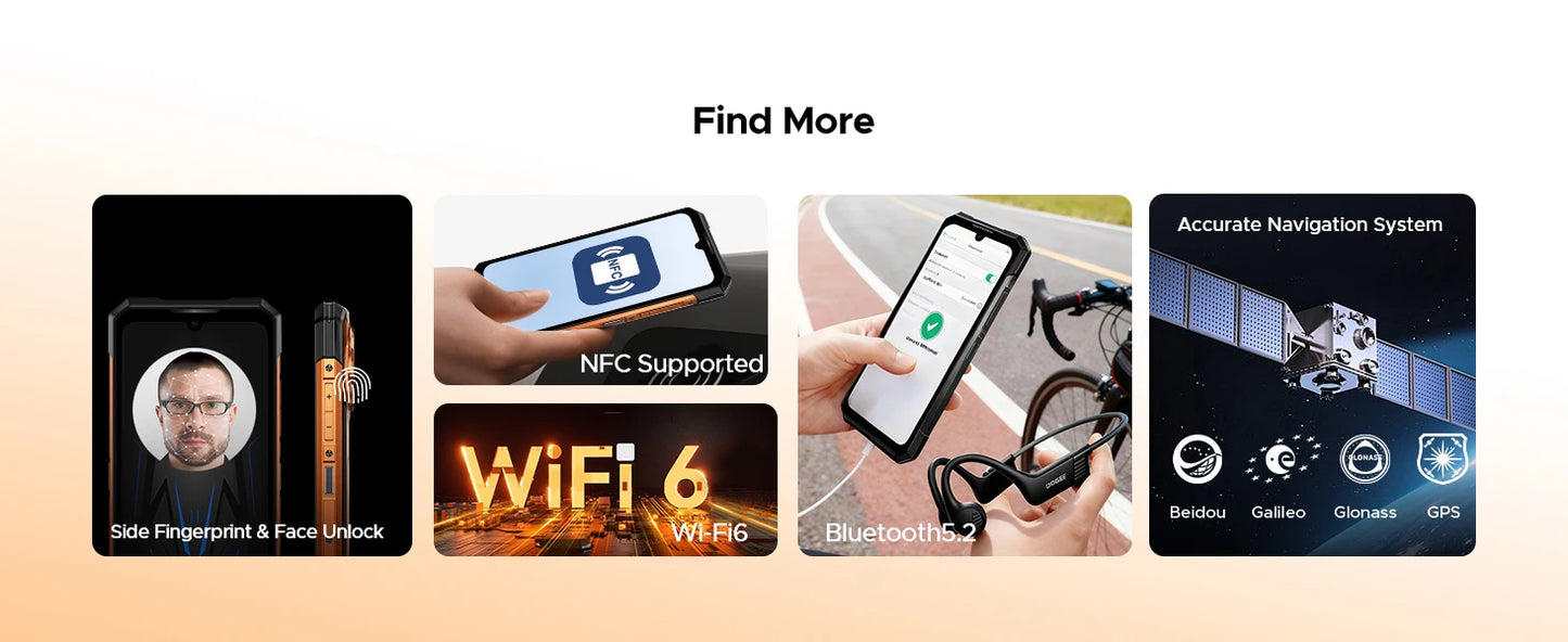 DOOGEE S200 Outdoor-Smartphone - 256GB Speicher 10100mAh Akku 6,7Zoll