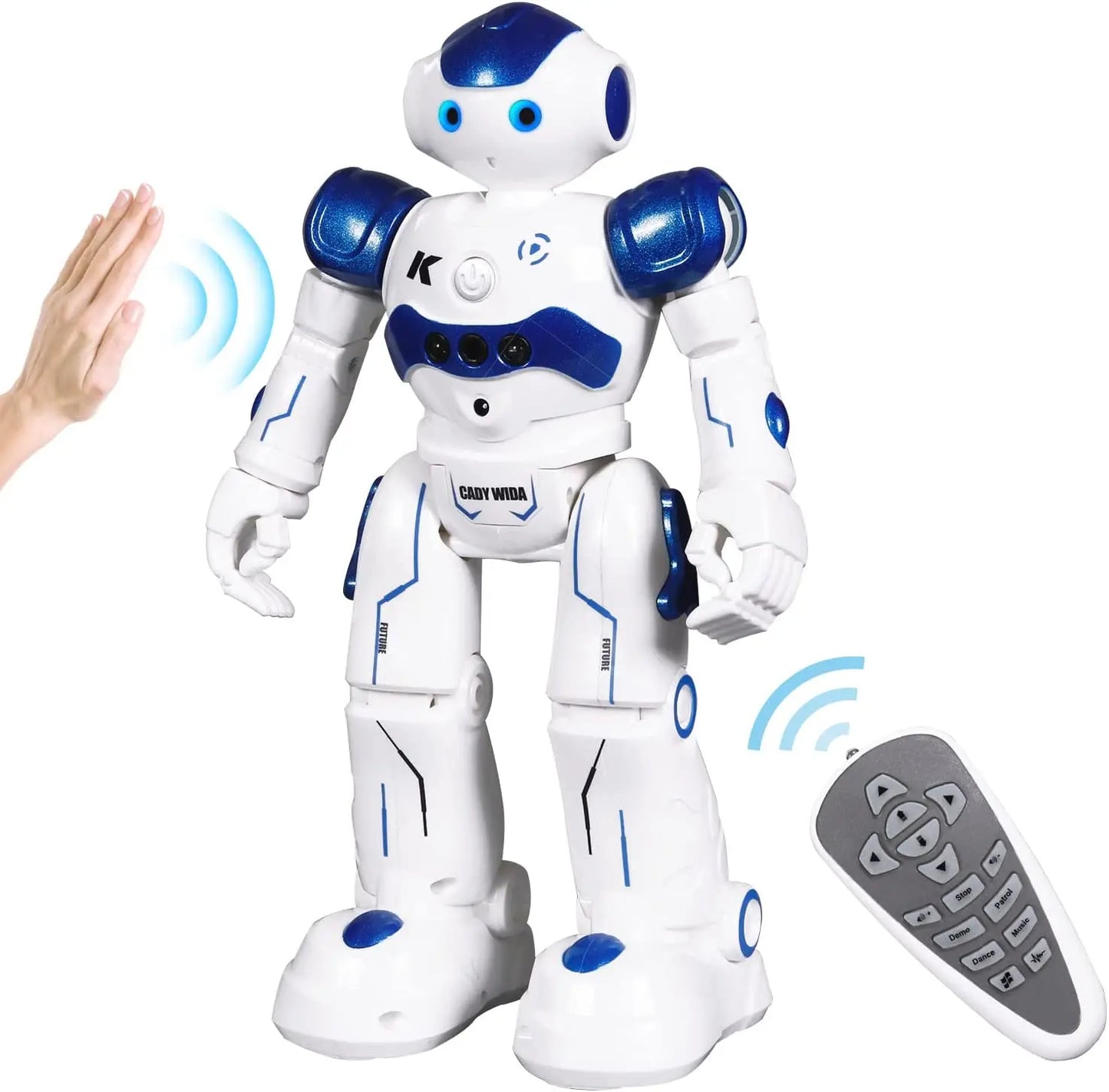 RC Robot Toy Kids Intelligence Gesture Sensing Remote Control Robots Program for Kids Aged 3 4 5 6 7 Boys Girls Birthday Gift