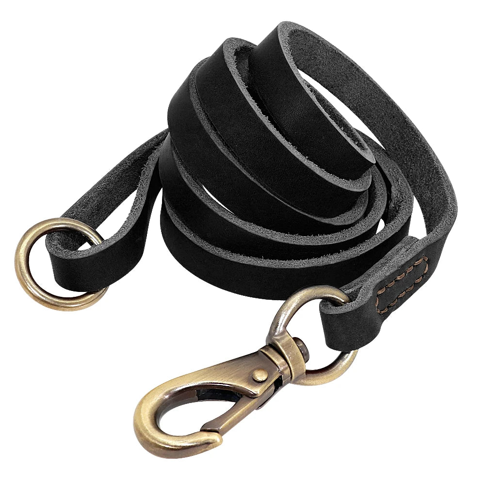 Anpassen Leder Hund Halsband Leine Set Personalisiert Haustier Halsband Leine Kostenlose Graviert Namensschild Für Kleine Mittlere Große Hunde