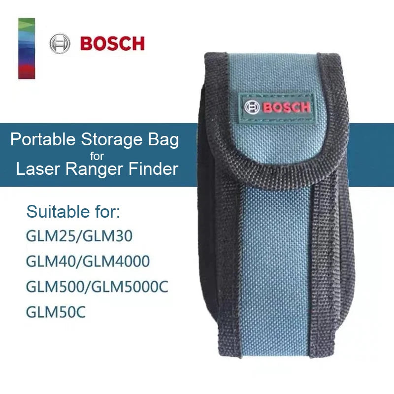 Bosch Aufbewahrungstasche Für Bosch Laser Entfernungsmesser Klettverschluss Schutzhülle Für GLM25/30/40/4000/50C/5000C (Nur Tasche)
