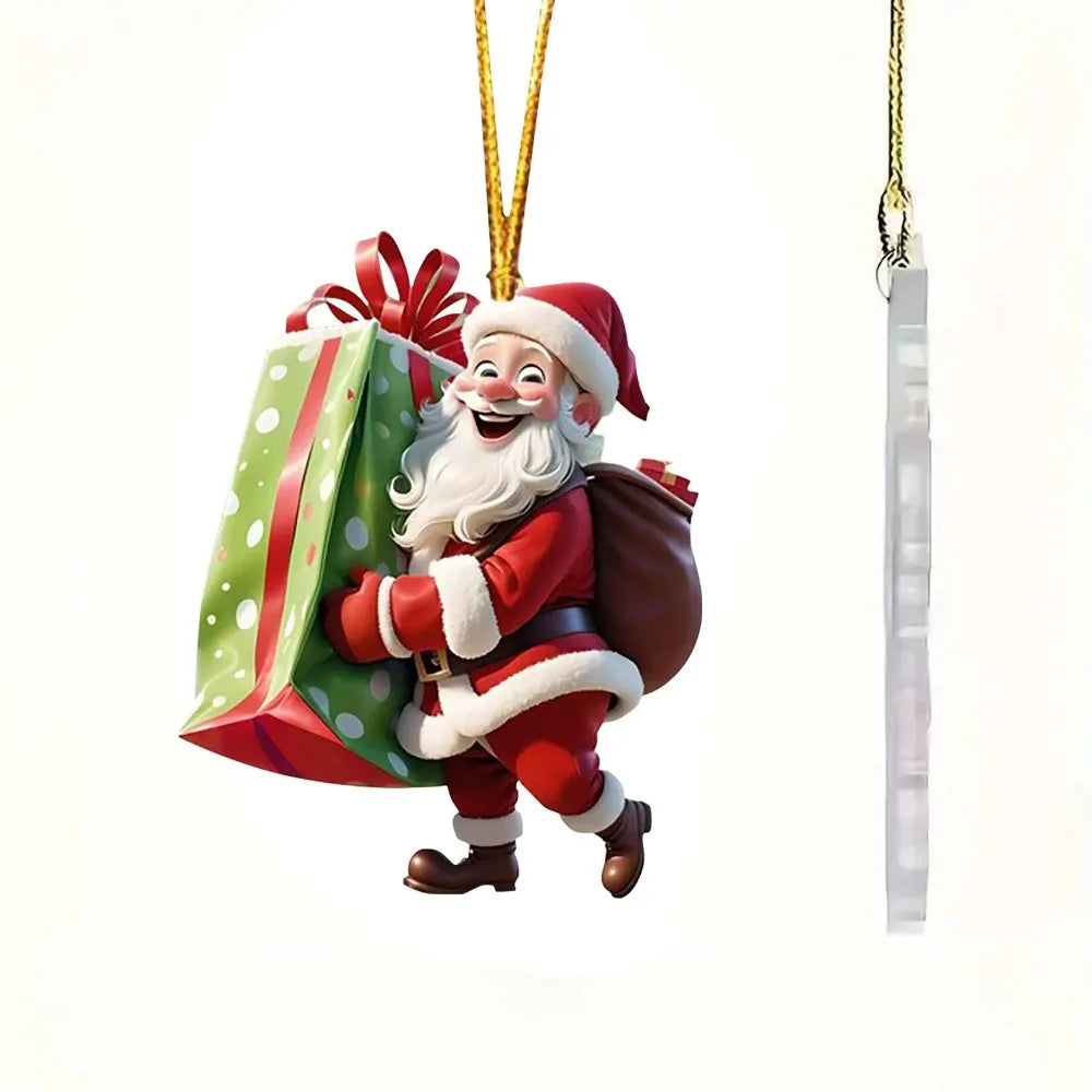 Choice Santa Set Festliche Kugeln - Inhalt 7, Größe 8 cm, Kunststoff