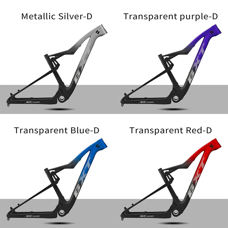 BXT 29er Carbon Full Suspension Rahmen - Boost 148x12 100mm