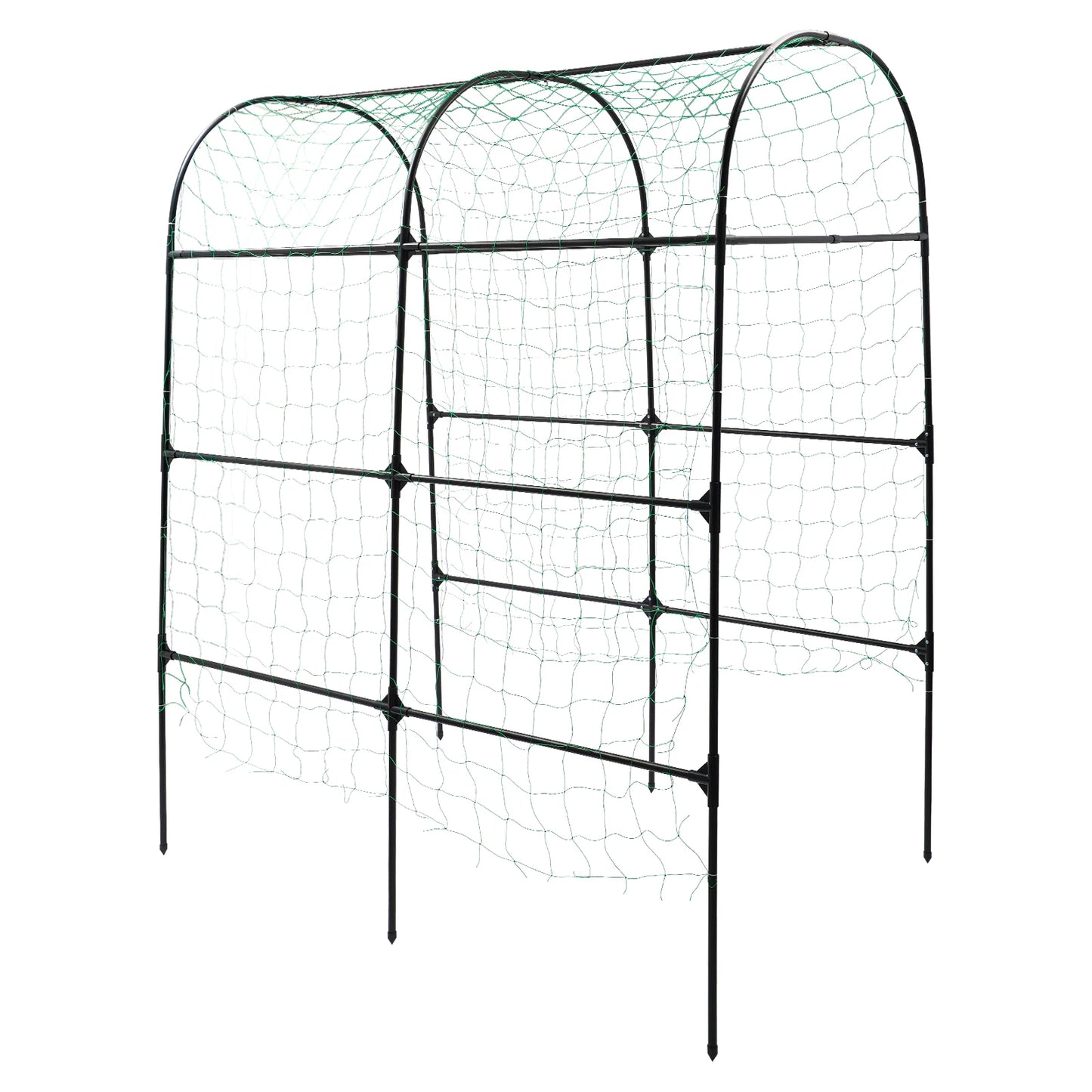 GartenMeister Gartenbogen 230 cm Höhe, 20 mm Rohrdurchmesser, Stahl/PE