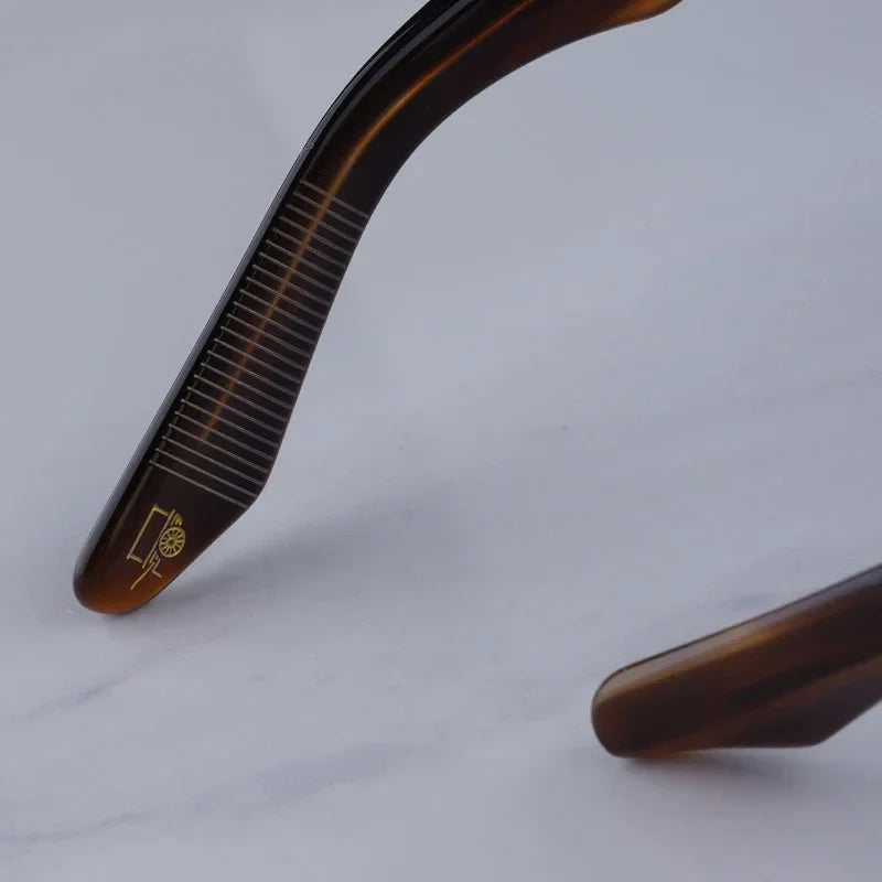 Lemtosh KLUTZ rectangle sunglasses vintage inspired acetate luxury