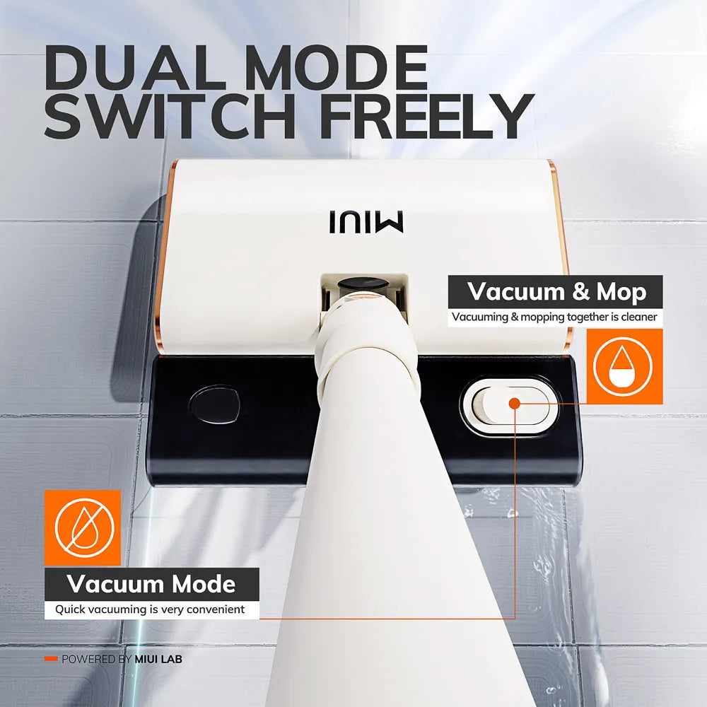 MIUI Vacuum Cleaner For Home Handheld Vacuum Cleaner 18kPa Strong Suction 5M Wire Vacuum Cleaner Mopping Machine 1L Dust Cup