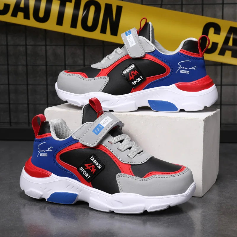 NBGAGA Kinder Sneaker Atmungsaktiv - Klett Leicht 7-13