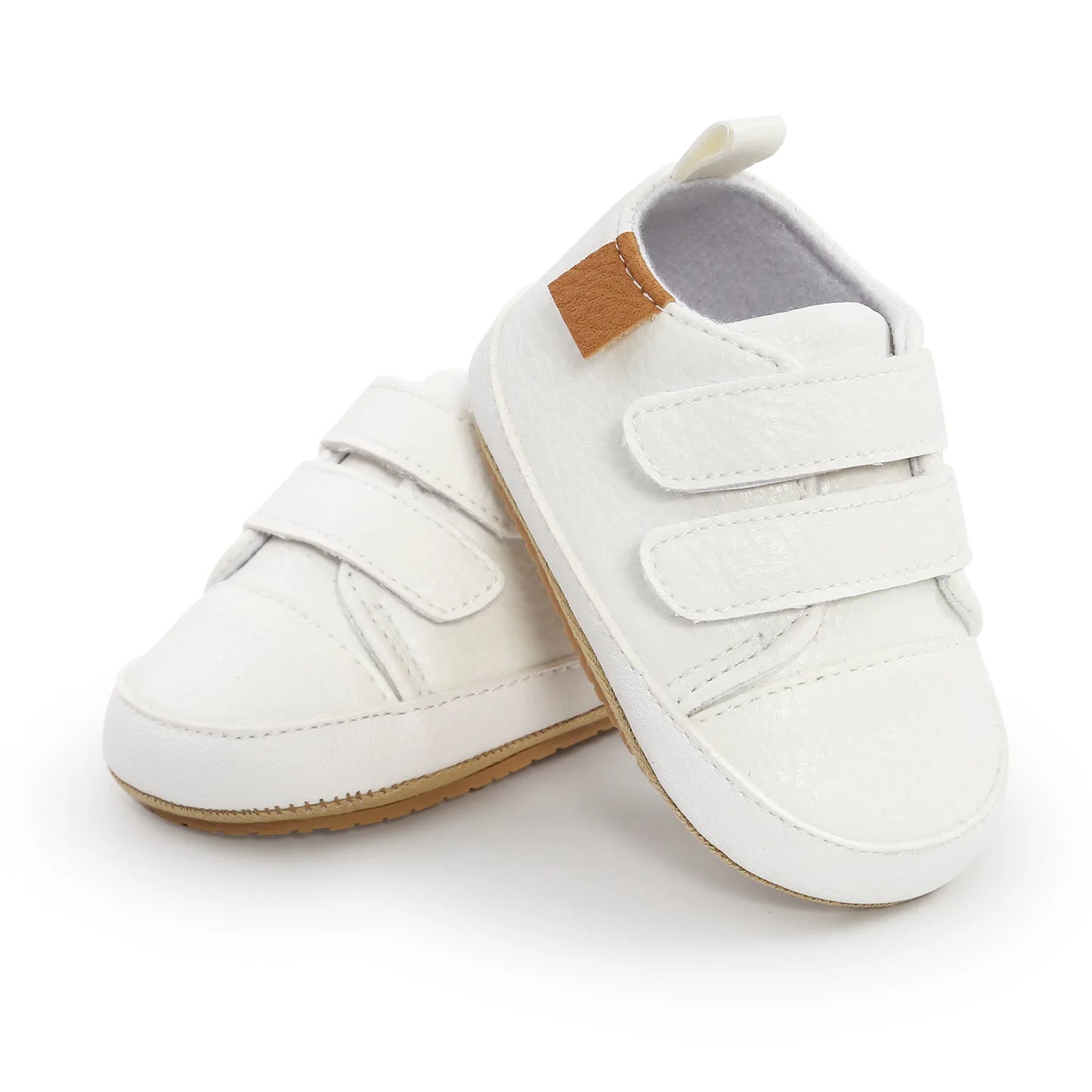 Neugeborenen Baby Schuhe 2025 - Leder Casual Rutschfest - Kleinkind Lauflernschuhe Jungen Mädchen Sneaker