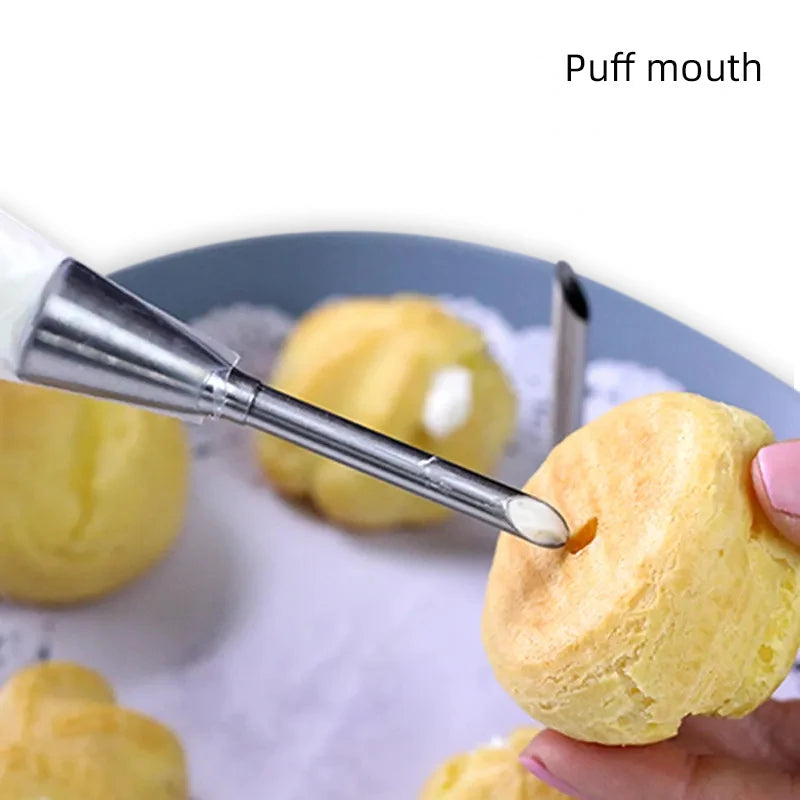 MEXQCH Puff Mou Spritzdüse Edelstahl - Set 4 Stück Ø6mm