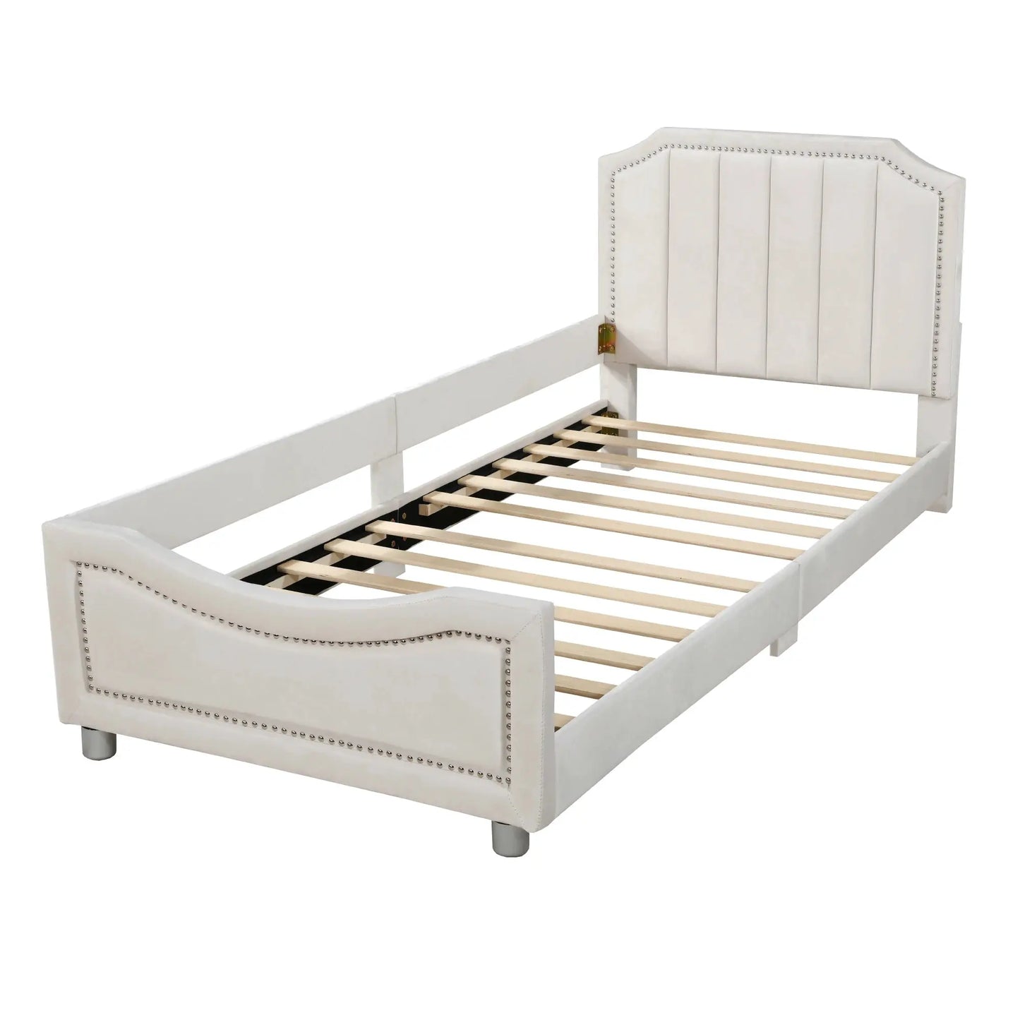 Kinderpolsterbett Schlafsofa 90x200 cm Mit Rückenlehne Bequem