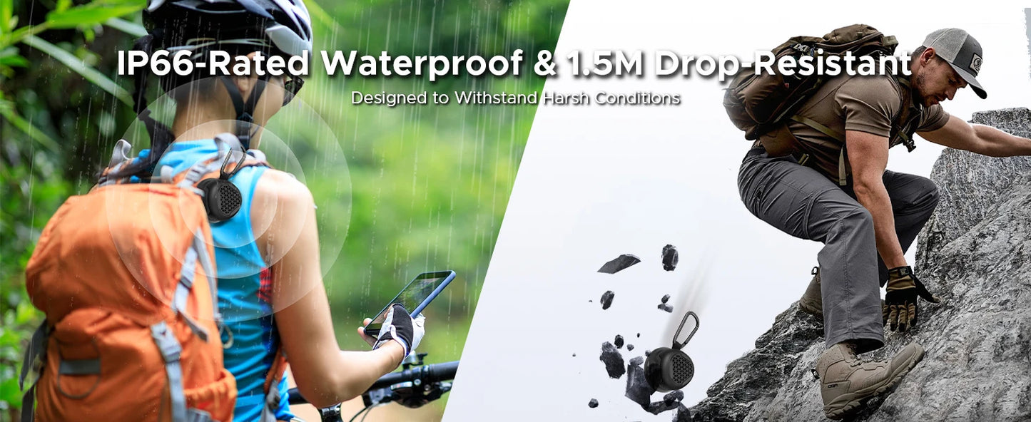 DOOGEE SnapBeat Magnetischer BT-Lautsprecher - 12h Akku, <25W, Kompakt