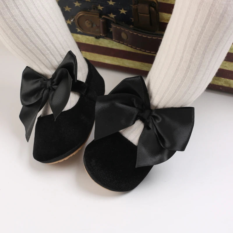 Baby-Prinzessinnen-Schuhe 2025: Flanell Spring-Autumn - First Walker Collection