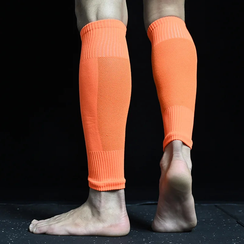 Fußballsocken mit Schienbeinschutz und Beinabdeckung für Männer und Frauen