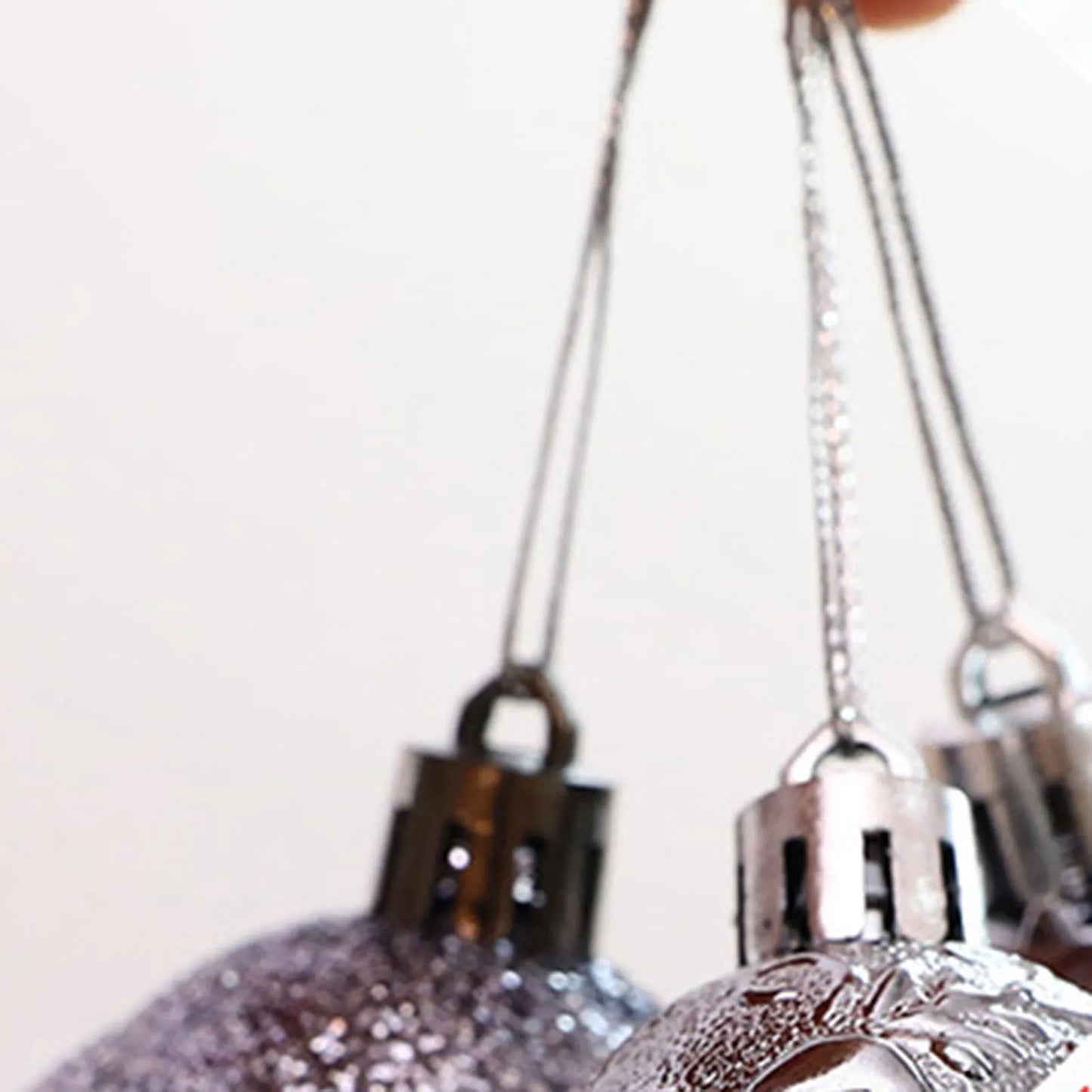 Choice Weihnachtskugeln 12er Set - Kunststoff Durchmesser 6 cm