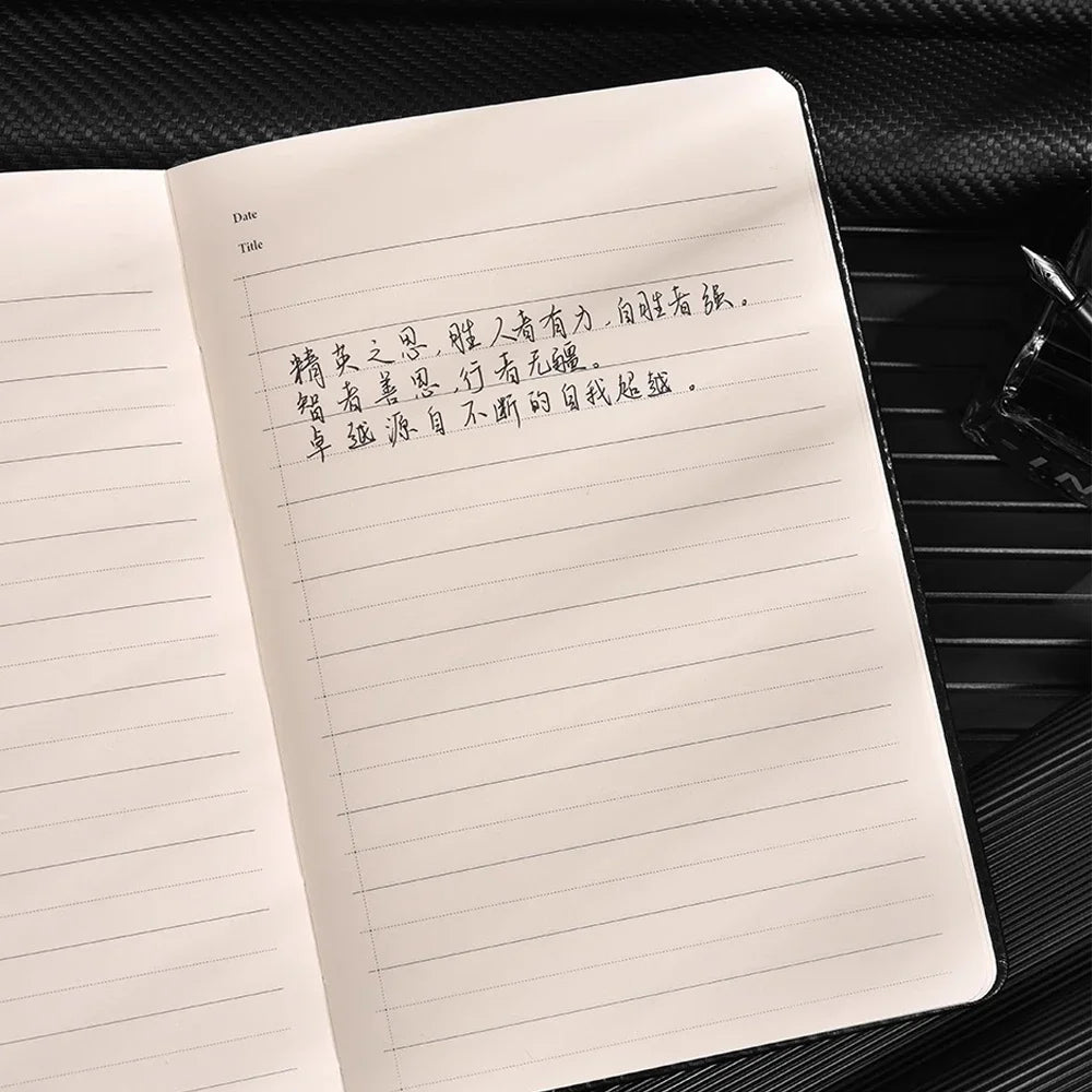 New for Hongdian A5 Notebook Business Office Notepad Student Diary Exquisite Notebook Portable Leather Thickened Customization