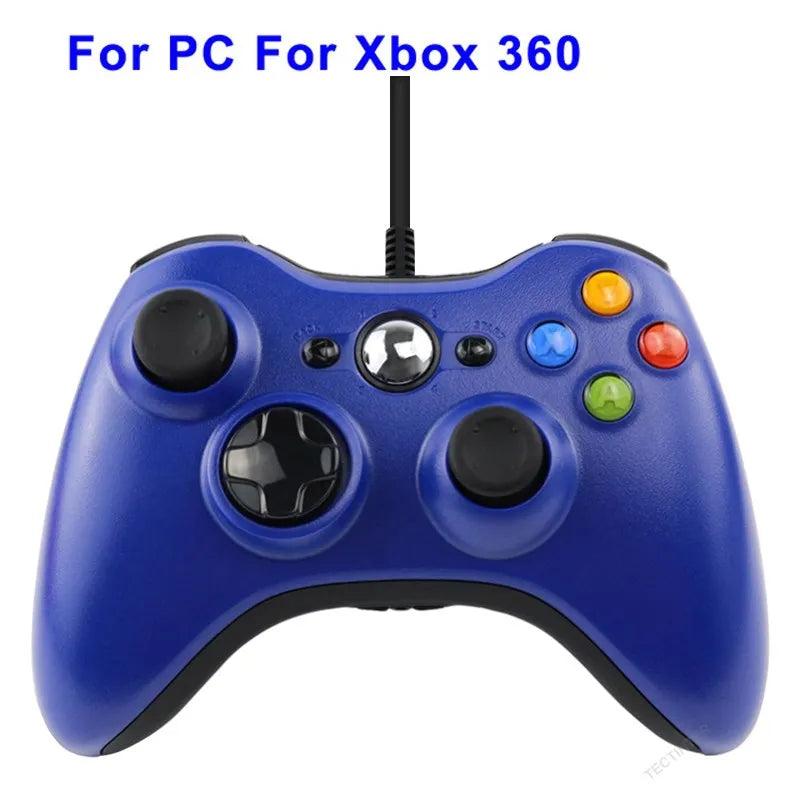 USB Verkabelt Controller Für Xbox 360 /360 Slim Konsole Gamepad Joypad Für PC Joystick Für XBOX360 Konsole Für PC Windows 7,8,10,11