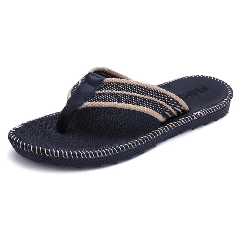 Hohe Qualität Marke Männer Flip Flops Sommer Strand Flip Flops Männer Mode Atmungsaktiv Casual Strand Männer Hausschuhe Sommer Outdoor