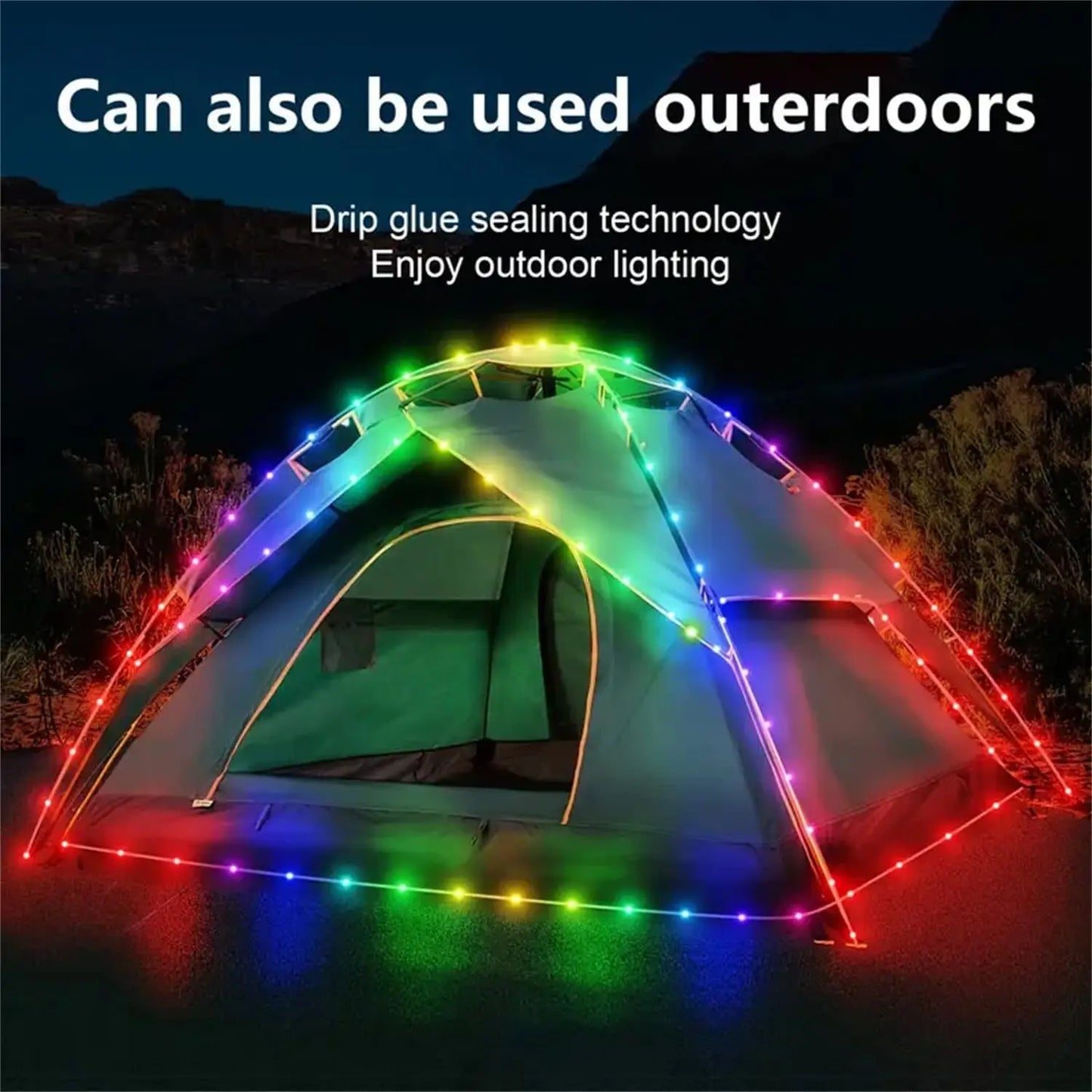 Lampki choinkowe LED RONXIS USB – 50/100 diod LED, 5 V DC, 6–10 m