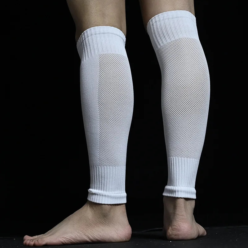 Fußballsocken mit Schienbeinschutz und Beinabdeckung für Männer und Frauen