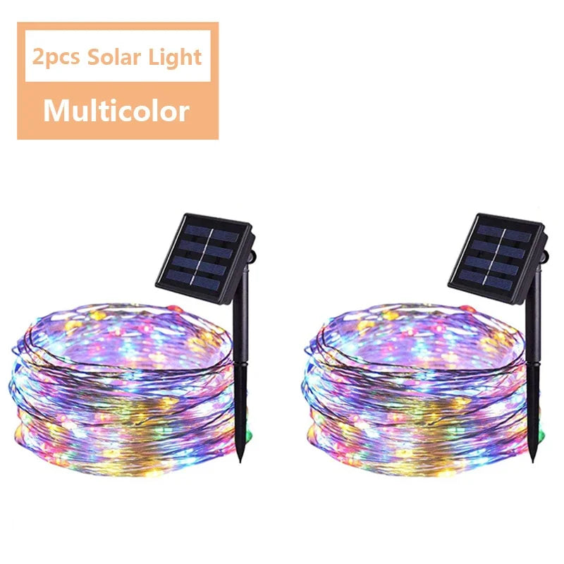 ZTree LED Lichterkette Außen Solar - Kapazität Batterie, Leistung, Länge