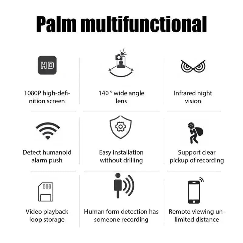 Sicherheitskamera 2025: Xiaomi X5 1080P HD Camera WiFi - Wireless Night Vision Motion Detection Home Security Collection