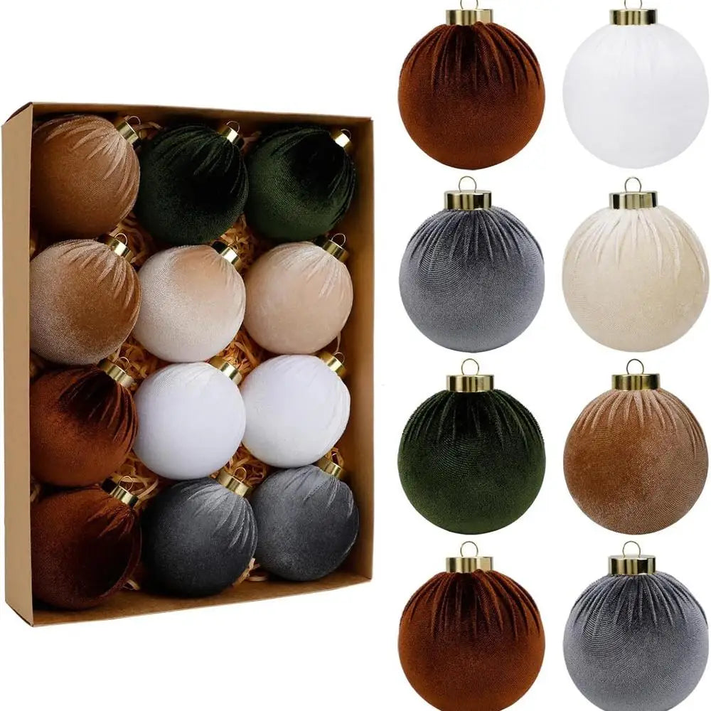 Choice Weihnachtskugeln - 12er Set Ø6 cm Glas Christbaumschmuck
