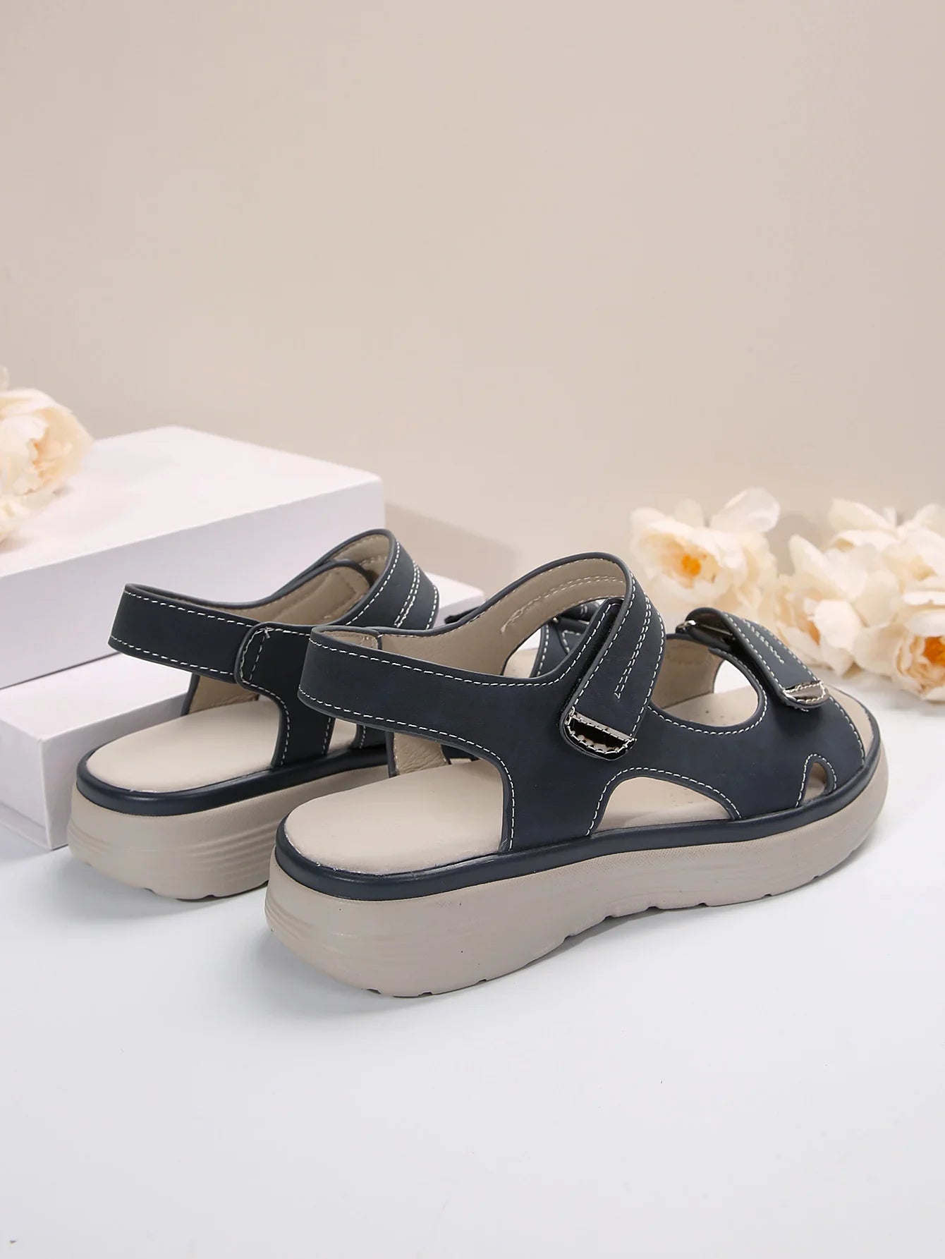 JAYHW Wedges Atmungsaktiv - Damen Rutschfest Keil 1-3cm
