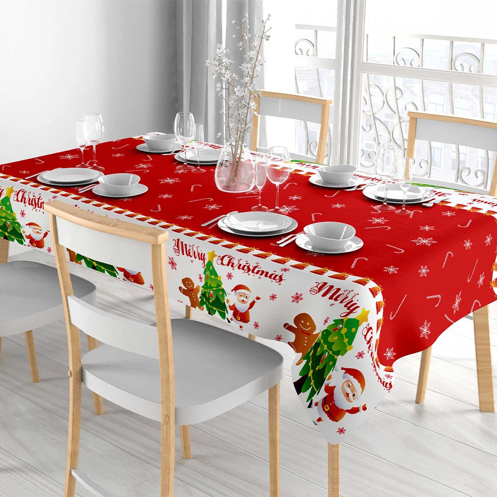 Choice Weihnachts-Tischdecke Santa Claus - Größe 140x180 cm, Polyester