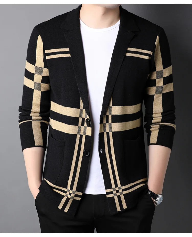 IGLDSICN Cardigan V-Ausschnitt - Größen, Material, Plaid