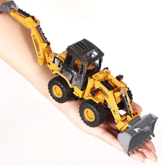 Baufahrzeug-Set 2025: Alloy Traktor & Bagger - Farm Engineering Collection