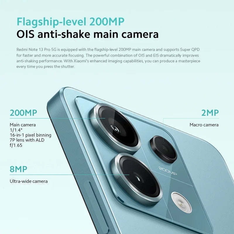 Xiaomi Redmi Note 13 Pro 5G Smartphone